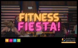 Fitness fiesta aktif olan her şeyin kutlaması